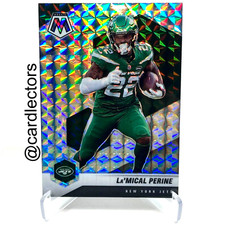 2021 Panini Mosaic Football La'MICAL PERINE #157 Silver PRIZM Parallel SP JETS