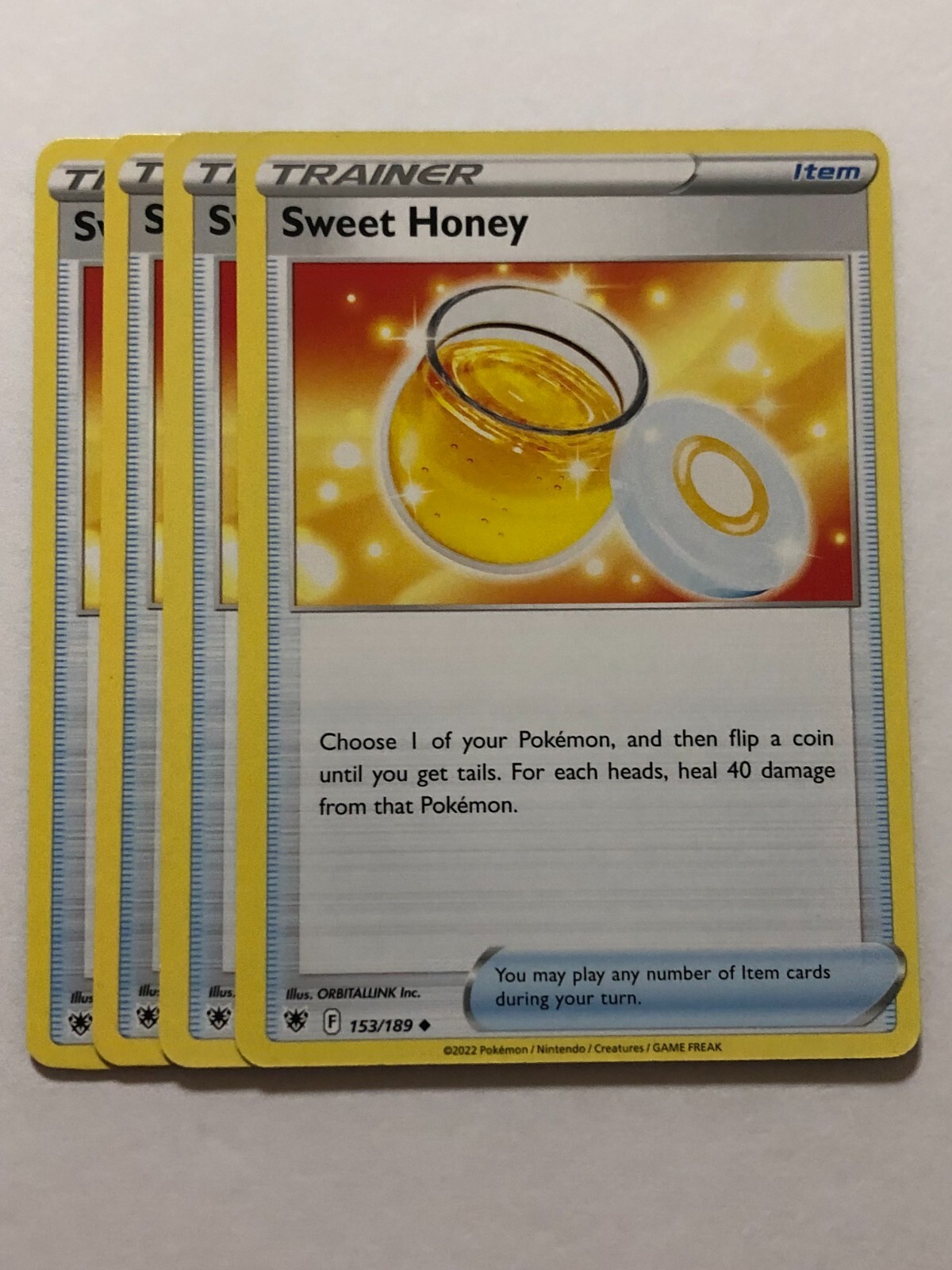 Pokemon Card Astral Radiance 4x Playset Spicy Seasoned Curry 151/189 Near Mint