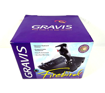 Gravis Firebird 2 Programmable Joystick Flight In Box