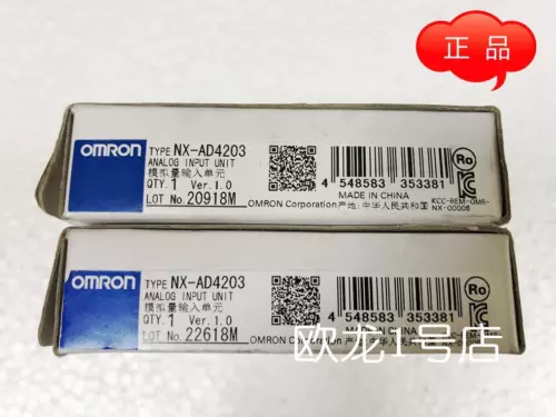 1PC New Omron NX-AD4204 Analog Input Unit NXAD4204