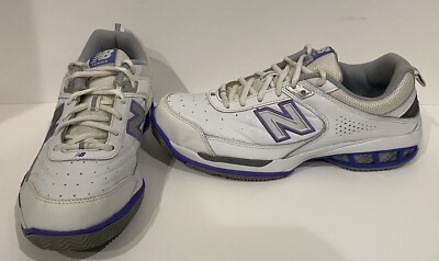 New Balance Women s WC806W White Tennis Shoes Size 11B