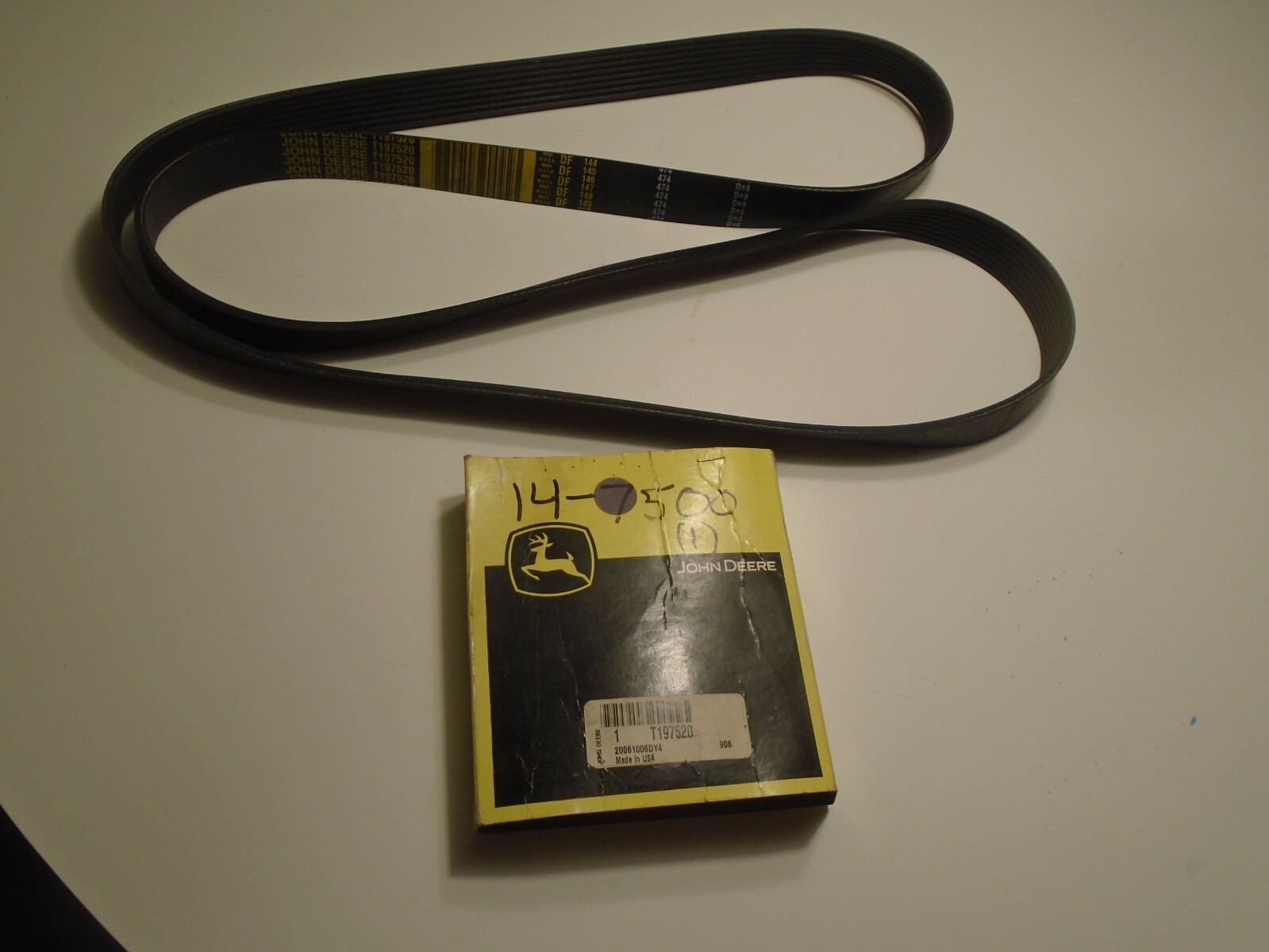 John+Deere+UC20041+Drive+Belt++Black for sale online eBay