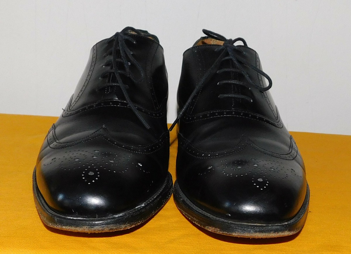 [チーニー] CHEANEY OLD / BLACK 7 CHEANEY CHESHAM BLACK MADE IN ENGLAND WING TIP OXFORD SHOES
