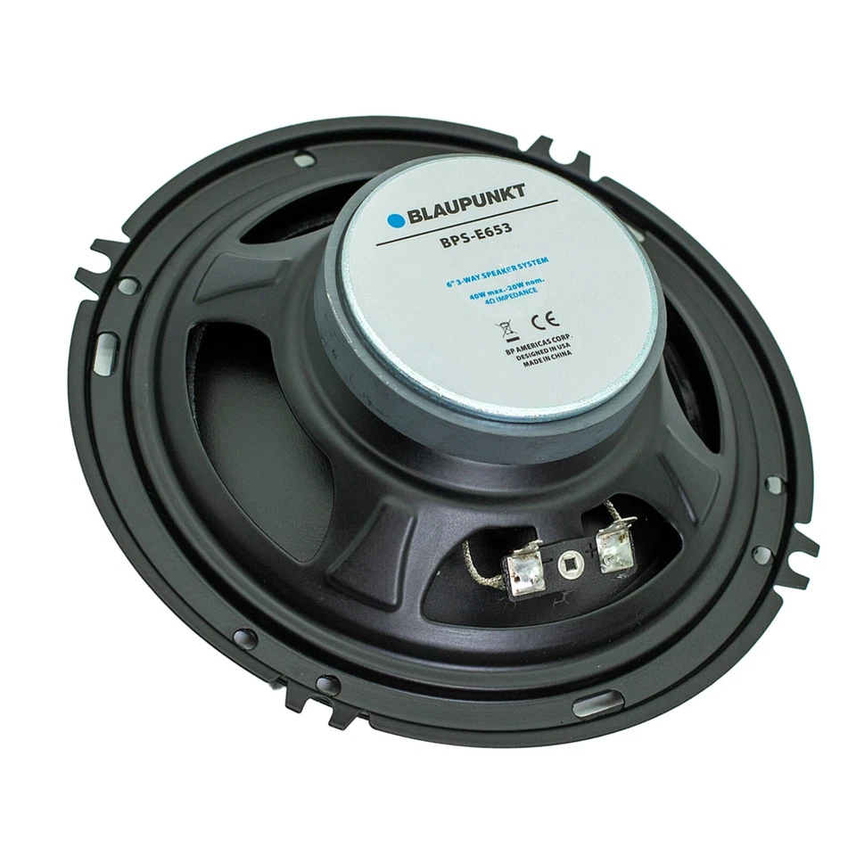 2x Blaupunkt BPS-E653 6.5" 3-Way Coaxial Car Speakers 80W Max Power - 1 Pair - Image 4 of 4