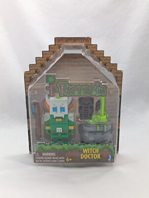 Terraria WITCH DOCTOR Action Figure Jazwares 2014 NEW