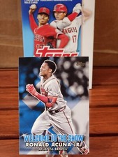 2022 Topps Series 1 Baseball Ronald Acuña Jr. Welcome To The Show Insert -Braves
