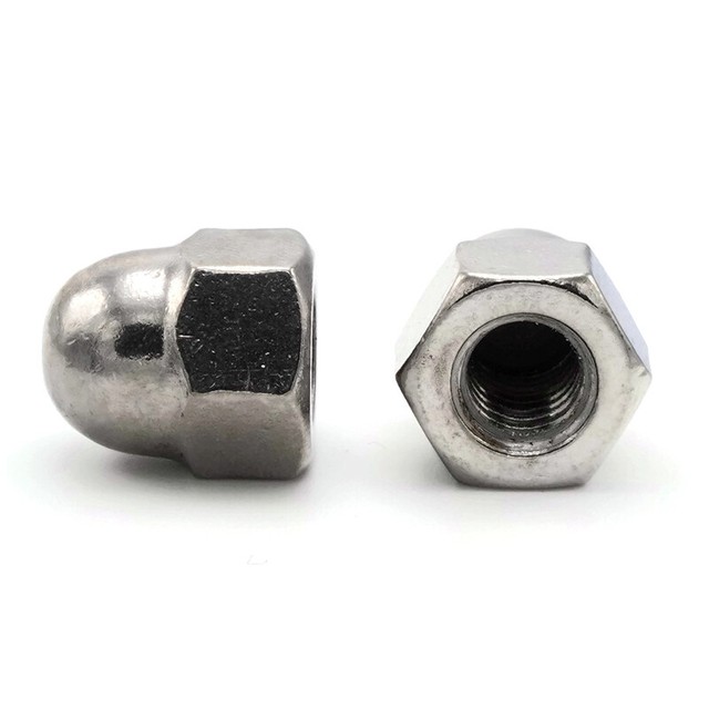High Crown Cap Acorn Hex Nuts 188 Stainless Steel Tall Cap Nuts All