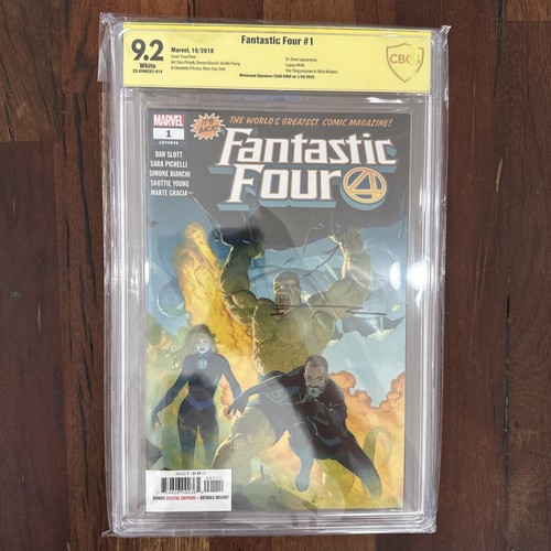 Fantastic Four #1🔥CBCS 9.2🔥Signed Esad Ribic Variant🔥Skottie Young Art
