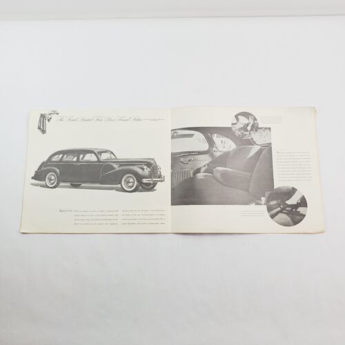 Brochure limitata Buick 1940 serie modelli Floyd Clymer souvenir catalogo ristampa - Foto 4 di 8