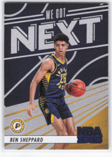 2023 NBA Hoops Ben Sheppard We Got Next RC Pacers #12