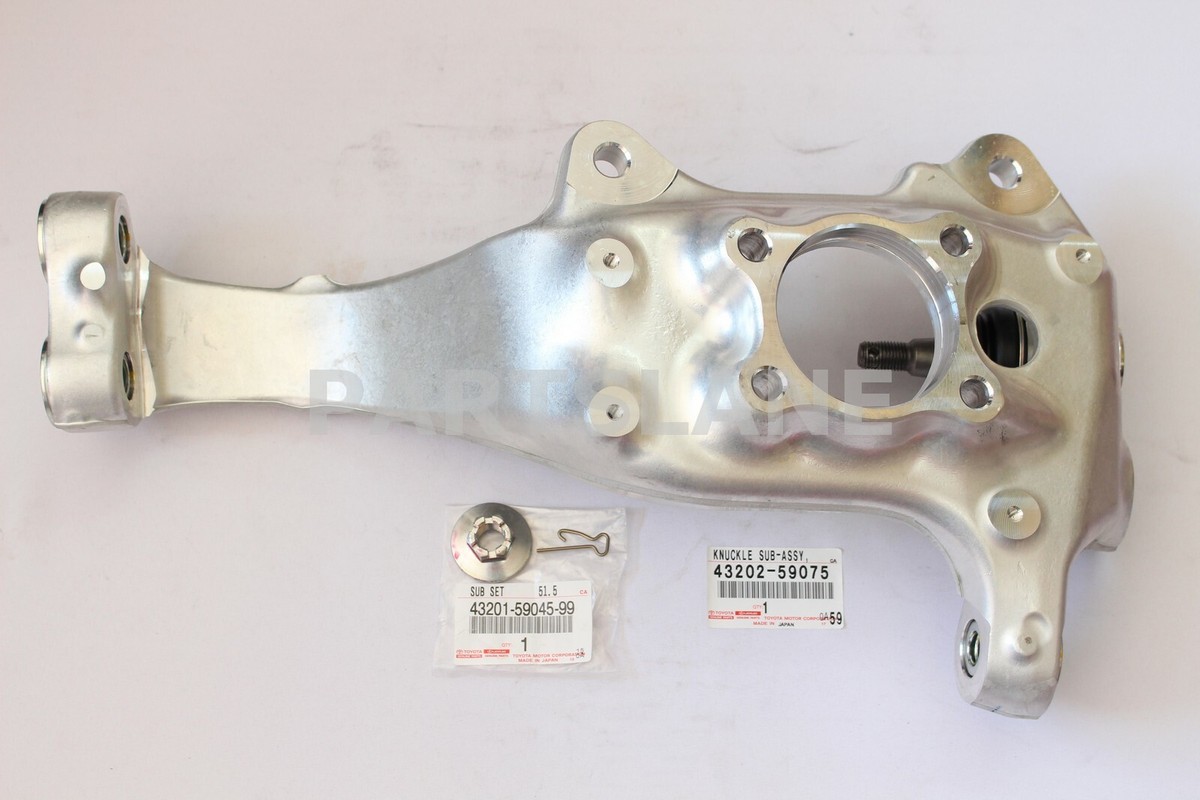 Toyota Lexus LS460 LS600h OEM Genuine Spindle Knuckle Steering LH
