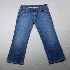 Citizens of Humanity Jeans Size 28 Womens Kelly Stretch  063 Low Waist Cropped