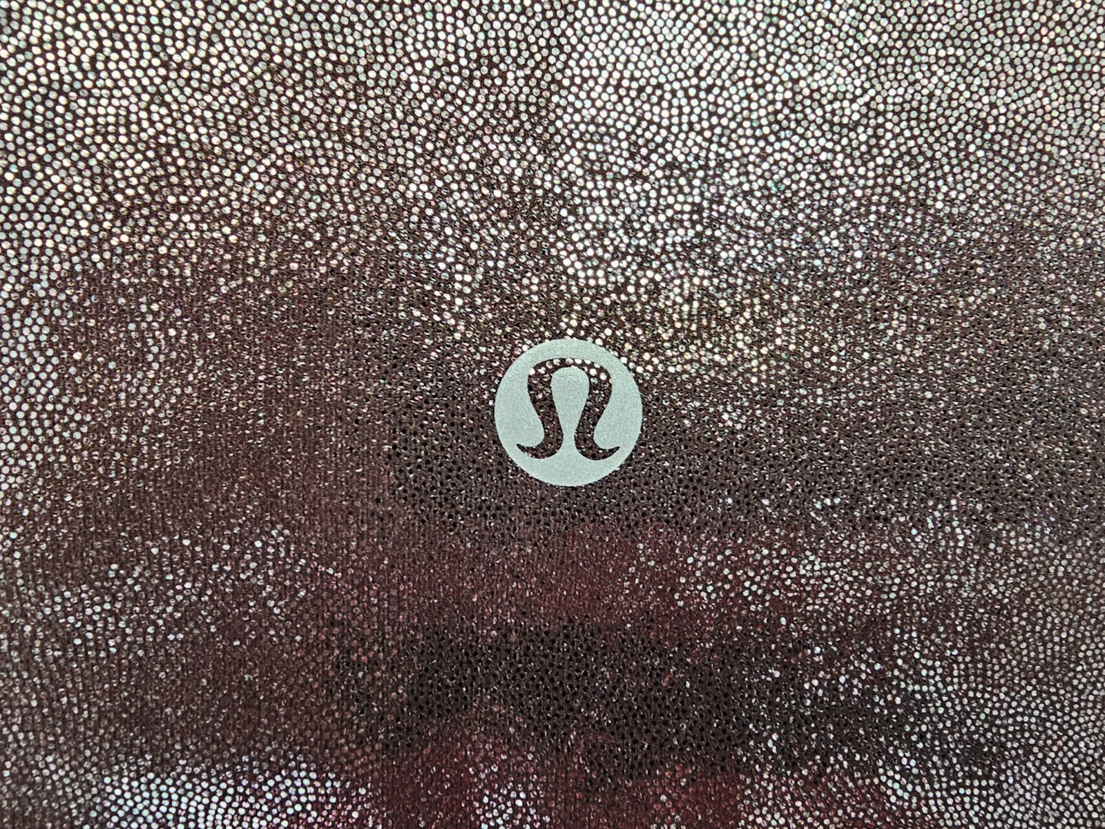 Lululemon Align High-Rise Pant 25" *Shine Radiate Foil Print French Press 8 EUC