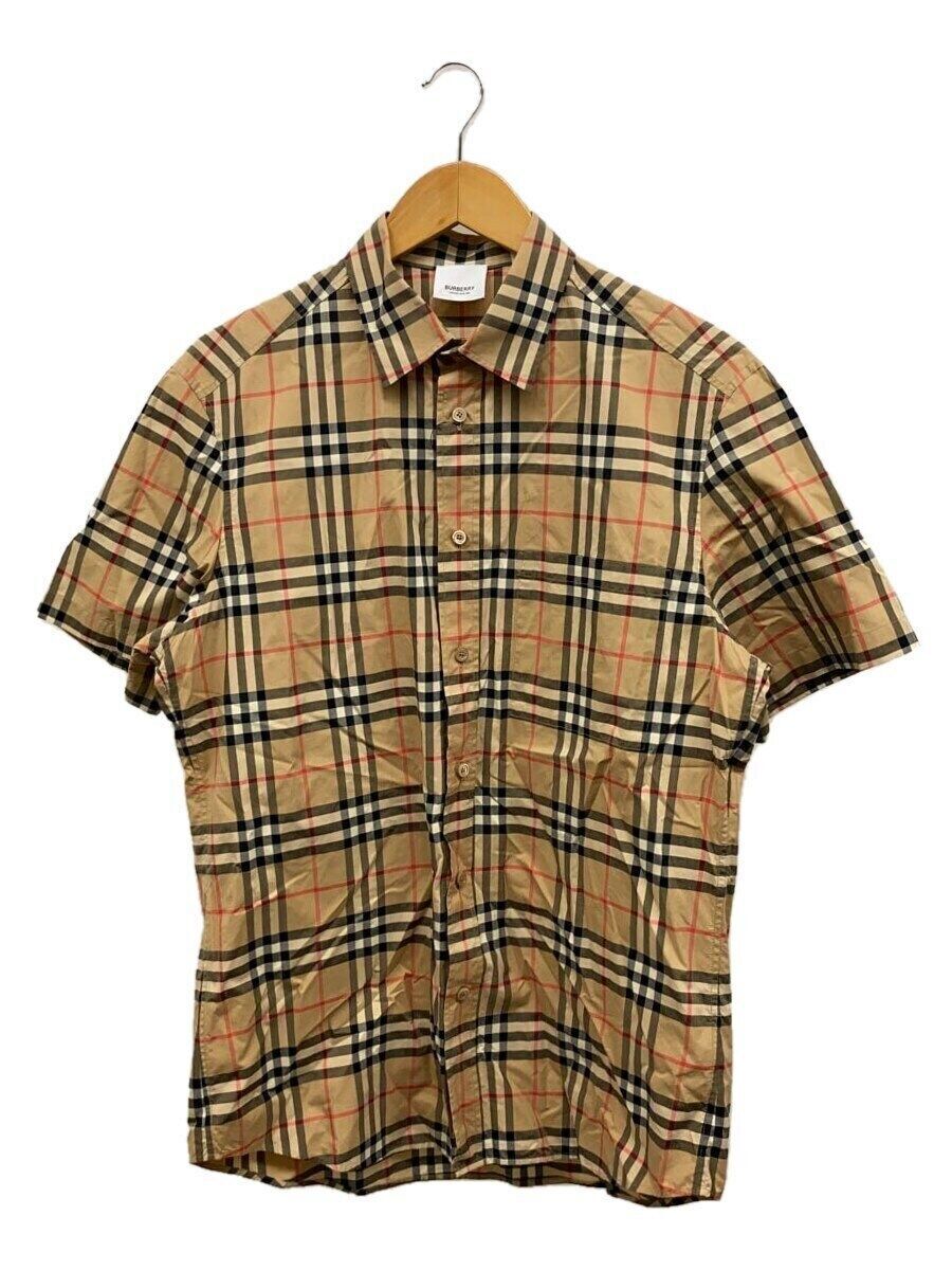 BURBERRY short sleeve shirt M cotton check Used | eBay