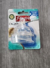 Playtex Nurser Natural LATCH SLOW FLOW Nipples BPA FREE DROP-IN 0-3M VINTAGE