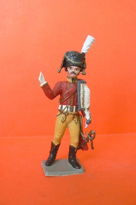 Figurine CBG Mignot 1er Empire – Le Maréchal Murat Et Son Aide De Camp, Superbe Soldat De Plomb De Collection