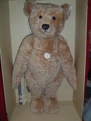 STEIFF Teddy Blond 1909, #406058, 26” NEW, Mint NRFBox | eBay