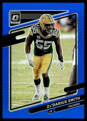 2021 Donruss Optic Blue 148/179 Za'Darius Smith #92 TS7