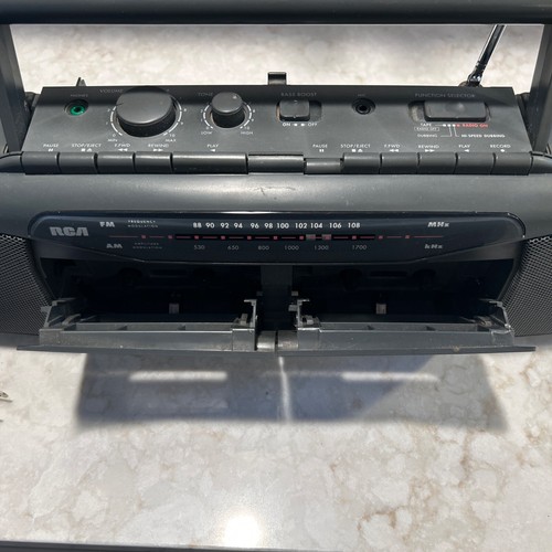 RCA RP-7768A AM/FM Stereo Radio Dual Cassette Boom Box VNTG READ FAST SHIPPING - Picture 7 of 12