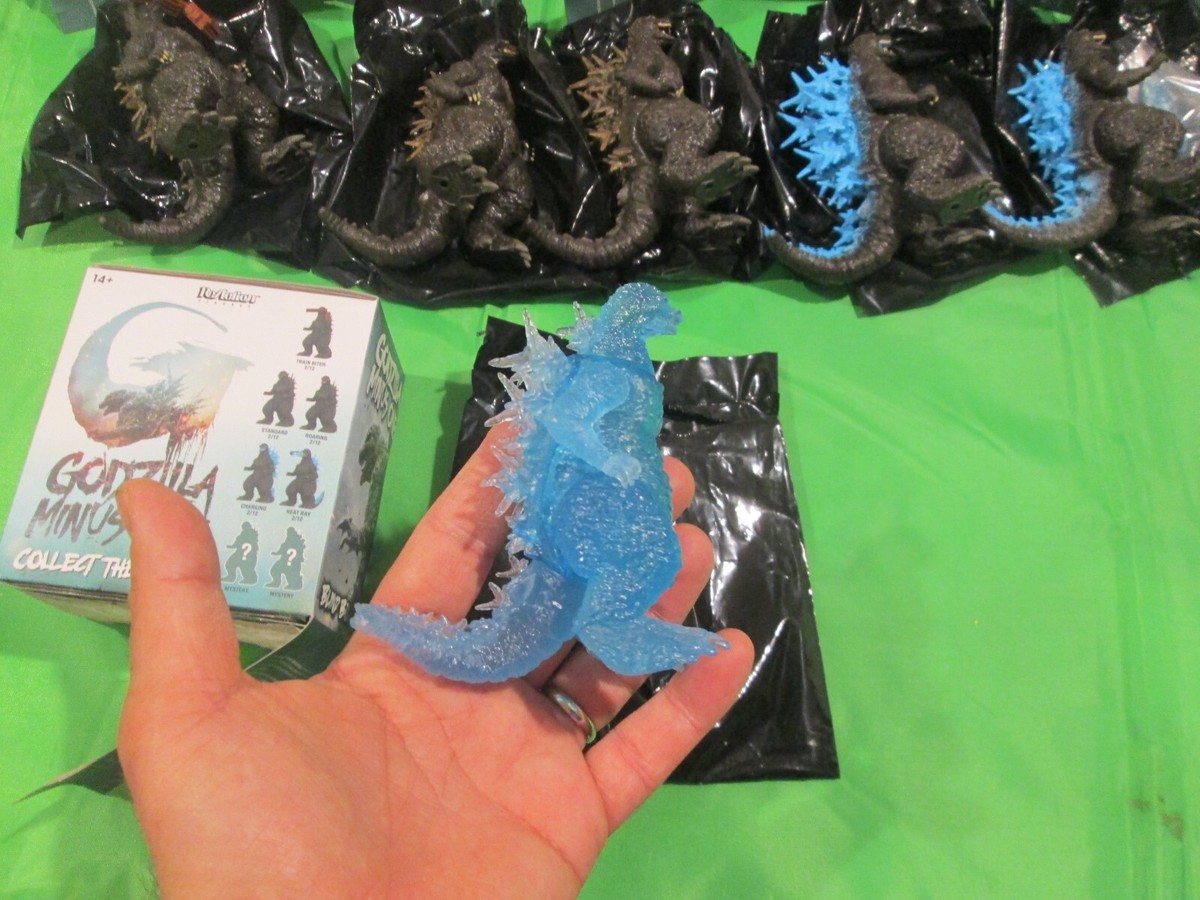 SUPER7 GODZILLA MINUS ONE Blue Clear Chase Mouth Closed MYSTERY