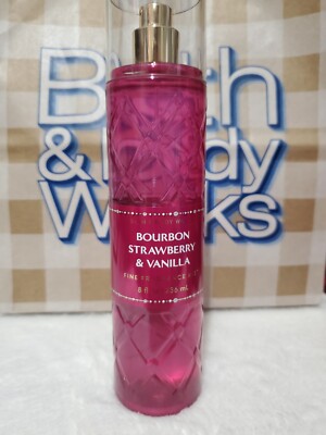 Bourbon Strawberry And Vanilla Bath And Parfum Strawberry Vanilla