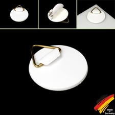 1-100 x Bilder-Haken Bild-Aufhänger Ø 42 mm selbst-klebend bis 0,7 kg Kunststoff