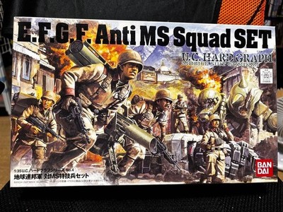 GUNDAM E.F.G.F. Anti MS Squad SET UC U.C. Hard Graph Model Kit