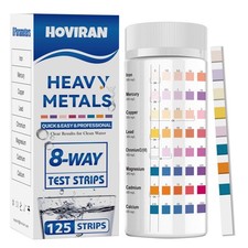 8 Way Heavy Metals Water Test Strips -125 ct Home, Well Drinking Water Testin...