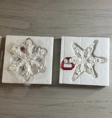 The Carruth Collection | Nativity And Angel Ornaments | Set Of 2 | 2009 Demdaco