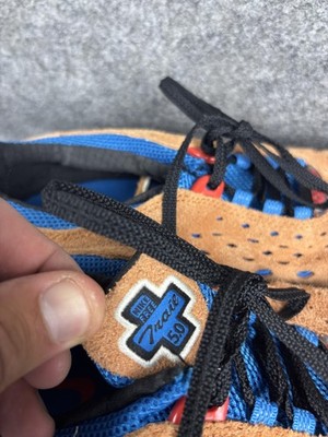 Nike Free Trail 5.0 Shoes Mens Size 9.5 Brown Blue Red Suede