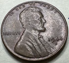 1944-D Lincoln Wheat Cent — photo from another recent sale