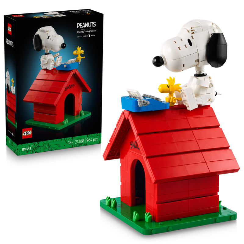 LEGO IDEAS: Peanuts: Snoopy's Doghouse (21368)