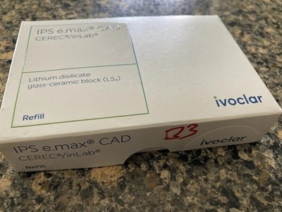 Vivadent Ivoclar IPS e.max CADCEREC Blocks InLab 5/PK LT B3 C14