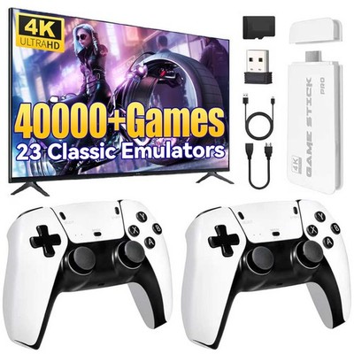 2025 Verbesserte RetroGamingKonsole, 4KHDMIVideospielkonsole mit über 40.000 ...