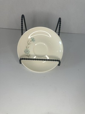 Taylor Smith Taylor Ever Yours Boutonniere Saucer,  Blue Flower set of 4