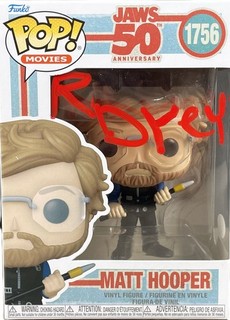 Richard Dreyfuss Signed Funko POP Jaws Matt Hooper Autographed JSA COA
