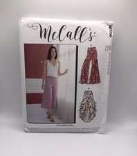 McCalls Pattern 7786 Pants Misses Sizes 14 16...