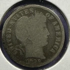1899 10C Barber Dime (87059)