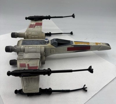 Battle Damaged X-Wing Fighter 100% Complete Star Wars Micro Kenner
