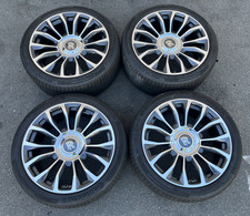 4ea -21 Rolls Royce Oem Ghost Wraith Dawn 2tone Wheels Tires Floater Caps 300b