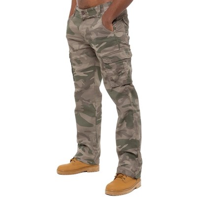 Kruze Herren Militär Kampf Arbeitshose Camouflage Cargo Camo Army Freizeithose