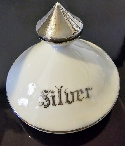 TEEKANNE Norcrest 25th Silver Anniversary Teekanne mit Deckel Fine China Japan K331 - Bild 3 von 6