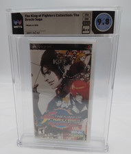 King of Fighters Collection The Orochi Saga Sony PSP  WATA GRADED 9.8 A++