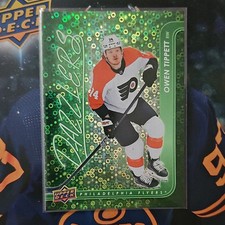 2024-25 Upper Deck Series 2 Dazzlers Green #DZ-80 Owen Tippett Flyers NHL