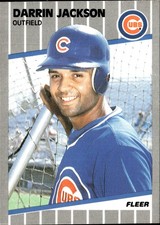 1989 Fleer Darrin Jackson 428 Ex 1989 Fleer Darrin Jackson 428 Ex