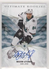2020 Ultimate Collection Rookies /299 Tier 1 Maxim Letunov #182 Rookie Auto RC