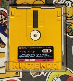 Dead Zone Nintendo Famicom Disk System SUNSOFT  Japan Import US Seller TESTED