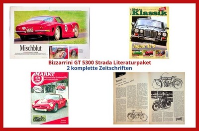 Bizzarrini GT 5300 Strada Literaturpaket - 2 komplette Zeitschriften