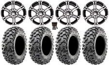ITP SS212 14" Wheels Mh 32" Carnivore R/T Tires Kawasaki Mule Pro FXT  KRX