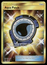 AQUA PATCH (SECRET) 161/145 HOLO SECRET RARE GUARDIANS RISING POKEMON NM on eBay